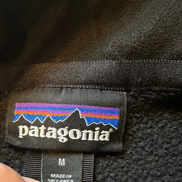 Patagonia Better Sweater Vest Men’s M Black Full Zip Fleece 25882 RN51884 - Picture 3 of 12